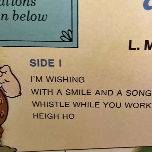 Walt Disney's Story And Songs From Snow White And The Seven Dwarfs (Vinyl, 1969) - Picture 4 of 12